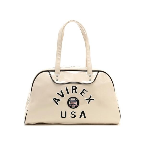 アヴィレックス（AVIREX）/《WEB&限定》ENAMEL BOSTON BAG／エナメルボストンバッグ