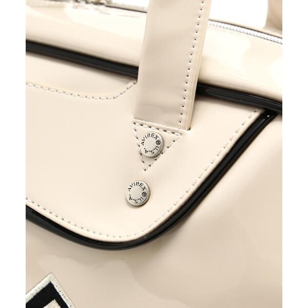 アヴィレックス（AVIREX）/《WEB&限定》ENAMEL BOSTON BAG／エナメルボストンバッグ