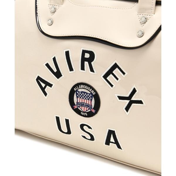 アヴィレックス（AVIREX）/《WEB&限定》ENAMEL BOSTON BAG／エナメルボストンバッグ