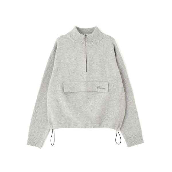 アヴィレックス（AVIREX）/《直営店限定》SHAGGY STAND PULLOVER KNIT／シャギーニット