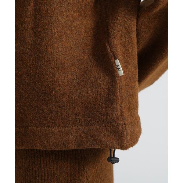 アヴィレックス（AVIREX）/《直営店限定》SHAGGY STAND PULLOVER KNIT／シャギーニット