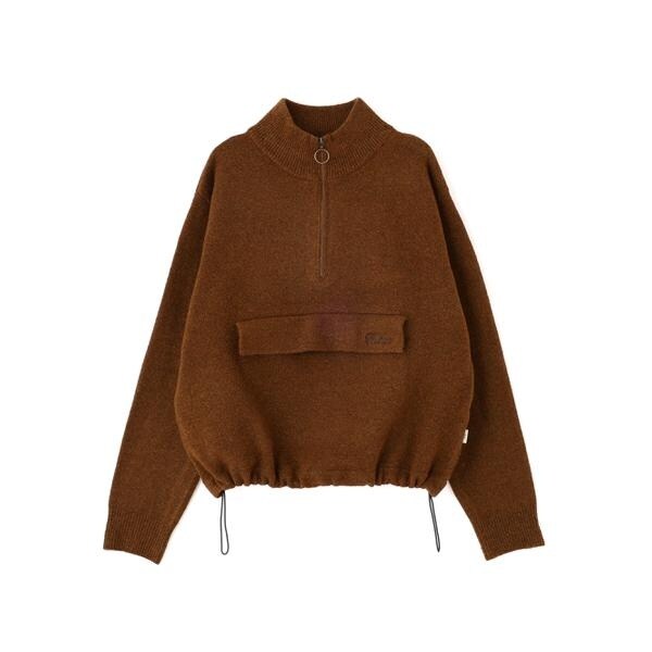 アヴィレックス（AVIREX）/《直営店限定》SHAGGY STAND PULLOVER KNIT／シャギーニット