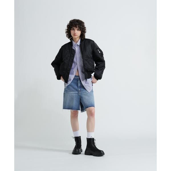 アヴィレックス（AVIREX）/《直営店限定》LACE UP PLATFORM BOOTS／レースアッププラットフォームブーツ