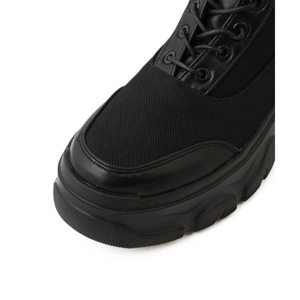 アヴィレックス（AVIREX）/《直営店限定》LACE UP PLATFORM BOOTS／レースアッププラットフォームブーツ