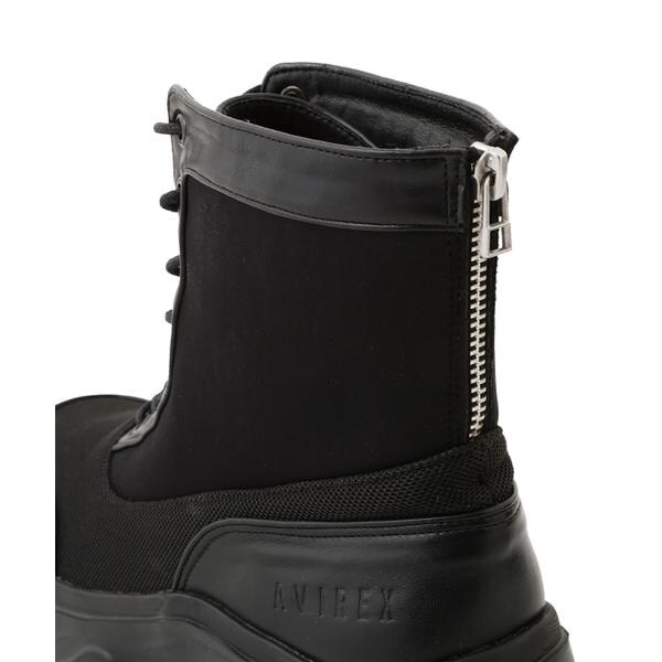 アヴィレックス（AVIREX）/《直営店限定》LACE UP PLATFORM BOOTS／レースアッププラットフォームブーツ