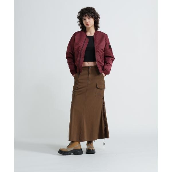 アヴィレックス（AVIREX）/《直営店限定》LACE UP PLATFORM BOOTS／レースアッププラットフォームブーツ