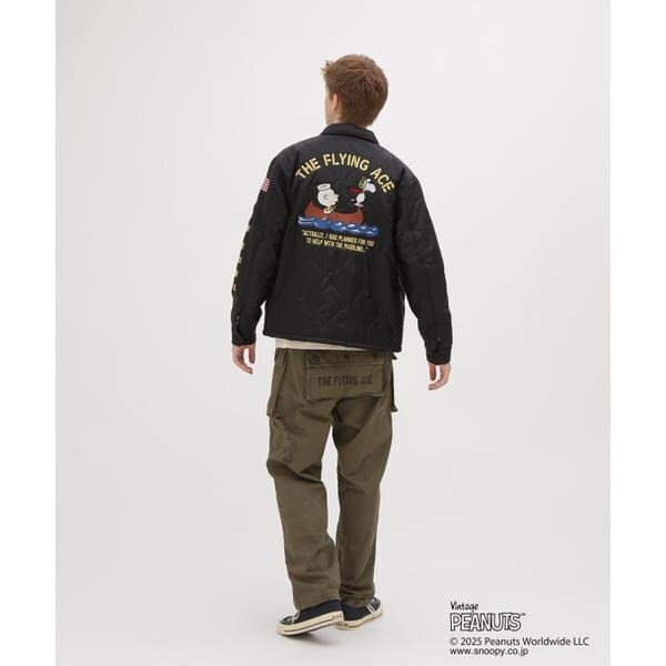 アヴィレックス（AVIREX）/《AVIREX × PEANUTS》QUILTING JACKET ”FLYING ACE”