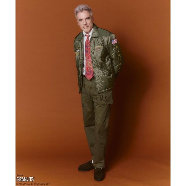 アヴィレックス（AVIREX）/《AVIREX × PEANUTS》QUILTING JACKET ”FLYING ACE”