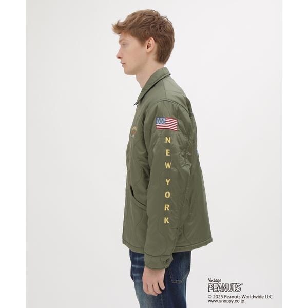 アヴィレックス（AVIREX）/《AVIREX × PEANUTS》QUILTING JACKET ”FLYING ACE”