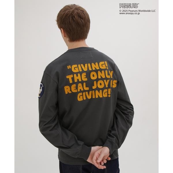 アヴィレックス（AVIREX）/《AVIREX × PEANUTS》LONGSLEEVE T−SHIRT