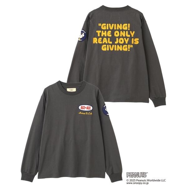 アヴィレックス（AVIREX）/《AVIREX × PEANUTS》LONGSLEEVE T−SHIRT