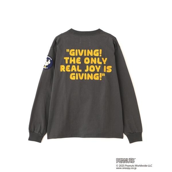 アヴィレックス（AVIREX）/《AVIREX × PEANUTS》LONGSLEEVE T−SHIRT