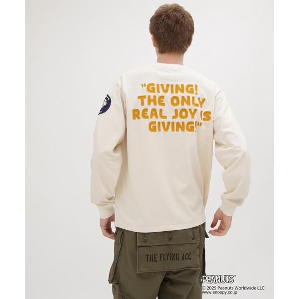 アヴィレックス（AVIREX）/《AVIREX × PEANUTS》LONGSLEEVE T−SHIRT
