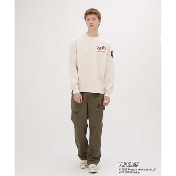 アヴィレックス（AVIREX）/《AVIREX × PEANUTS》LONGSLEEVE T−SHIRT