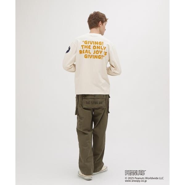 アヴィレックス（AVIREX）/《AVIREX × PEANUTS》LONGSLEEVE T−SHIRT