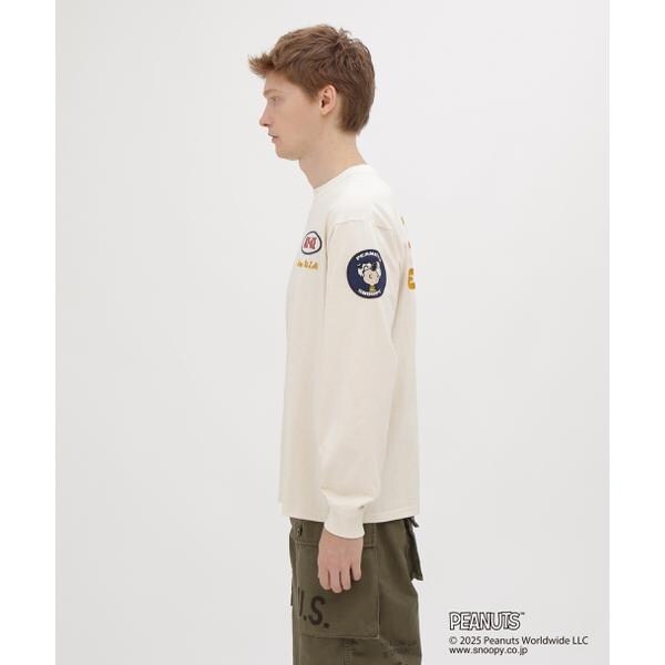 アヴィレックス（AVIREX）/《AVIREX × PEANUTS》LONGSLEEVE T−SHIRT