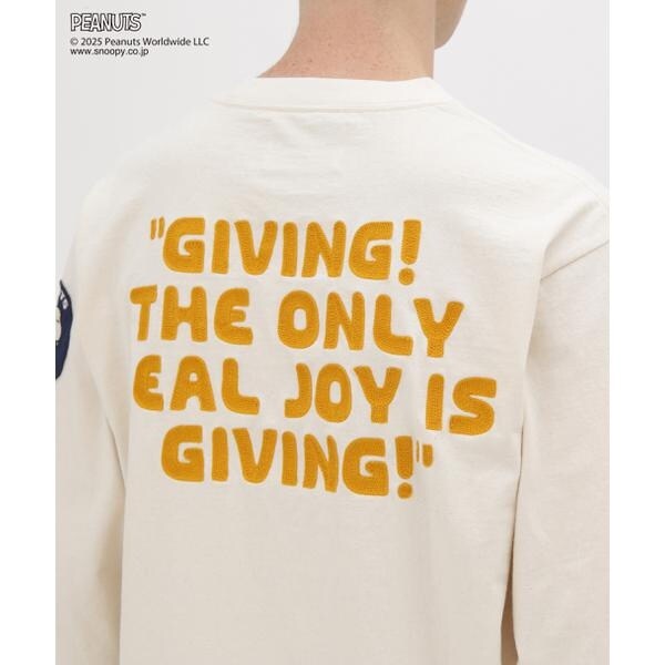 アヴィレックス（AVIREX）/《AVIREX × PEANUTS》LONGSLEEVE T−SHIRT