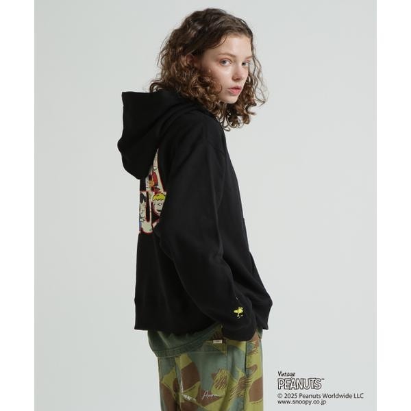 アヴィレックス（AVIREX）/《AVIREX × PEANUTS》PULLOVER PARKA ／ プルオーバーパーカー ／ ピー