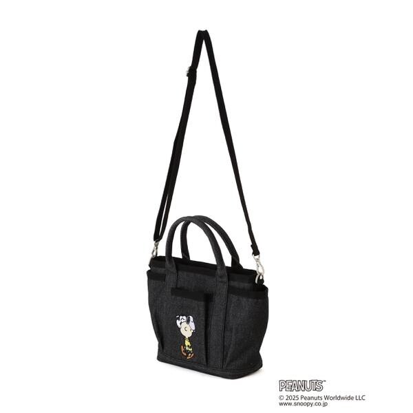アヴィレックス（AVIREX）/《AVIREX × PEANUTS》DENIM MINI TOTE BAG ／ デニムミニトートバッ