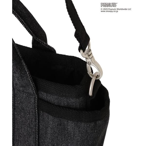 アヴィレックス（AVIREX）/《AVIREX × PEANUTS》DENIM MINI TOTE BAG ／ デニムミニトートバッ