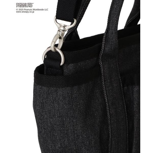 アヴィレックス（AVIREX）/《AVIREX × PEANUTS》DENIM MINI TOTE BAG ／ デニムミニトートバッ