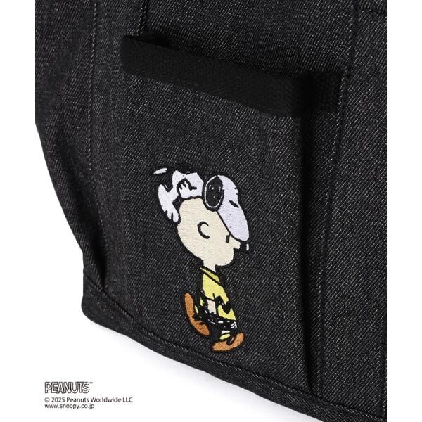 アヴィレックス（AVIREX）/《AVIREX × PEANUTS》DENIM MINI TOTE BAG ／ デニムミニトートバッ