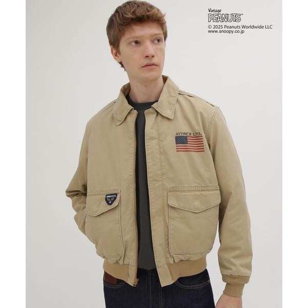 アヴィレックス（AVIREX）/《AVIREX × PEANUTS》COTTON A−2 ”FLYING ACE”