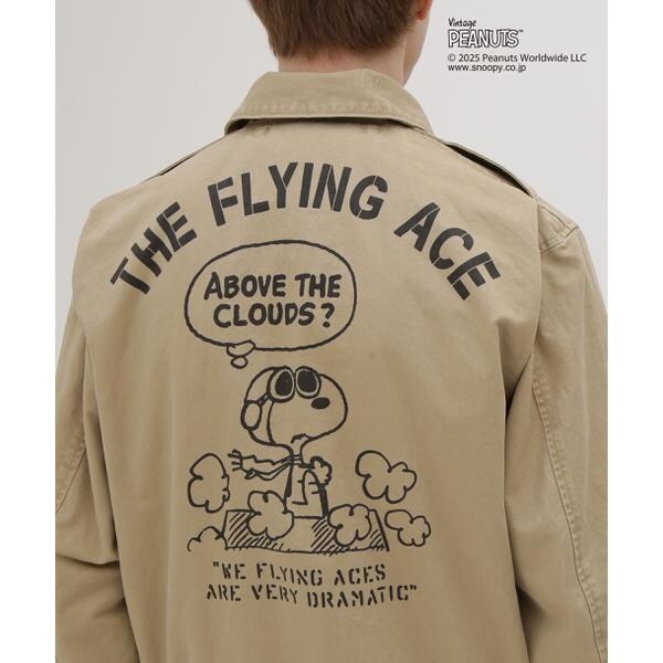 アヴィレックス（AVIREX）/《AVIREX × PEANUTS》COTTON A−2 ”FLYING ACE”