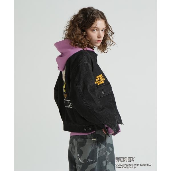 アヴィレックス（AVIREX）/《AVIREX × PEANUTS》DENIM WORK JACKET ／ デニムワークジャケット