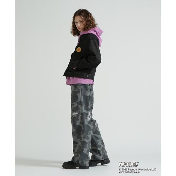 アヴィレックス（AVIREX）/《AVIREX × PEANUTS》DENIM WORK JACKET ／ デニムワークジャケット