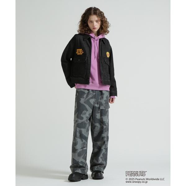 アヴィレックス（AVIREX）/《AVIREX × PEANUTS》DENIM WORK JACKET ／ デニムワークジャケット