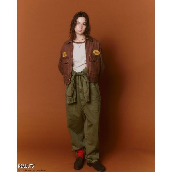 アヴィレックス（AVIREX）/《AVIREX × PEANUTS》DENIM WORK JACKET ／ デニムワークジャケット