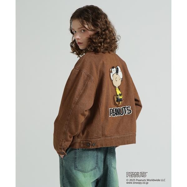 アヴィレックス（AVIREX）/《AVIREX × PEANUTS》DENIM WORK JACKET ／ デニムワークジャケット
