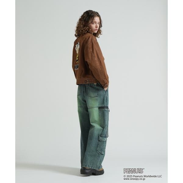 アヴィレックス（AVIREX）/《AVIREX × PEANUTS》DENIM WORK JACKET ／ デニムワークジャケット