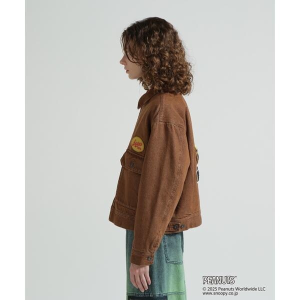 アヴィレックス（AVIREX）/《AVIREX × PEANUTS》DENIM WORK JACKET ／ デニムワークジャケット