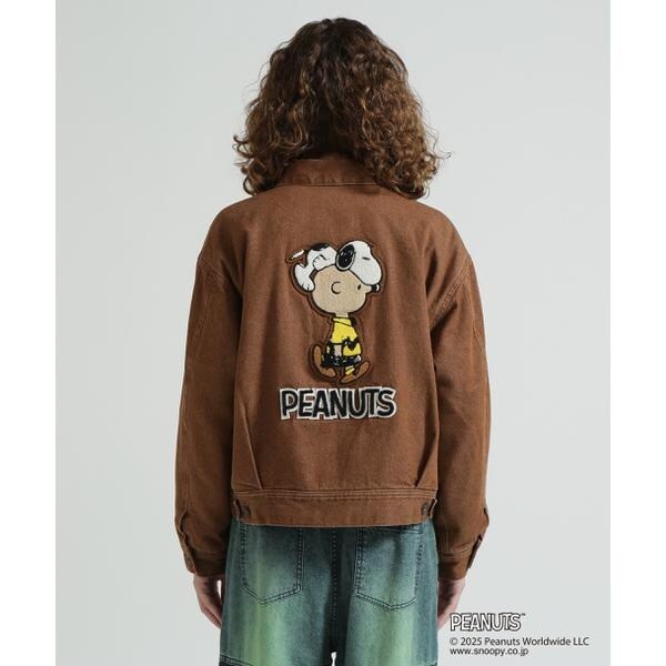 アヴィレックス（AVIREX）/《AVIREX × PEANUTS》DENIM WORK JACKET ／ デニムワークジャケット