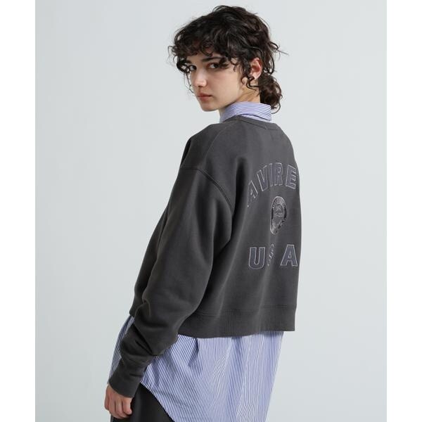 アヴィレックス（AVIREX）/《WOMAN》AVIREX 50th VARSITY CREW SWAET／バーシティークルーネック
