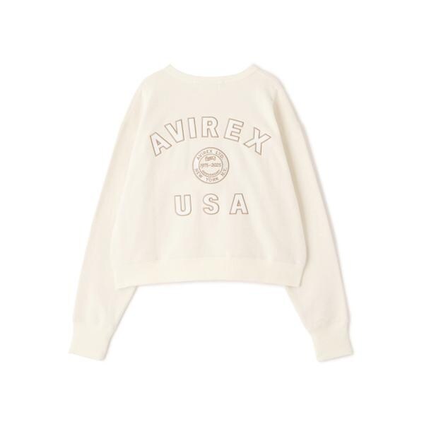 アヴィレックス（AVIREX）/《WOMAN》AVIREX 50th VARSITY CREW SWAET／バーシティークルーネック