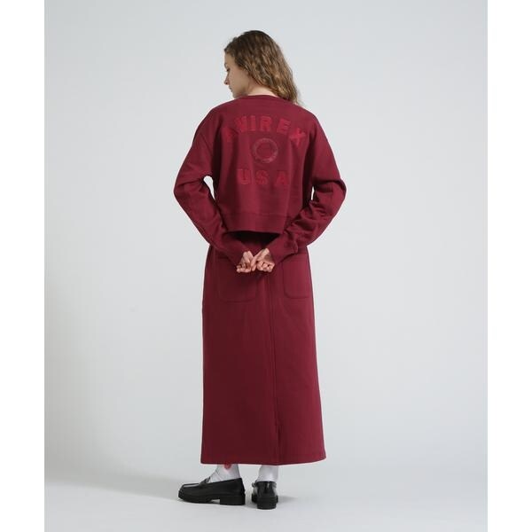 アヴィレックス（AVIREX）/《WOMAN》AVIREX 50th VARSITY CREW SWAET／バーシティークルーネック