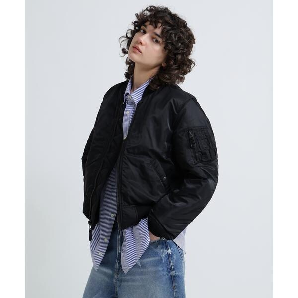 アヴィレックス（AVIREX）/《WOMAN／直営店限定》MA−1 VINTAGE MODIFIDE COLOR／MA−1ヴィンテー