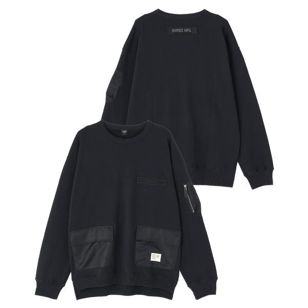 アヴィレックス（AVIREX）/《WEB&限定》TACTICAL CREWNECK SWEAT