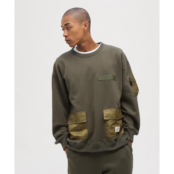 アヴィレックス（AVIREX）/《WEB&限定》TACTICAL CREWNECK SWEAT