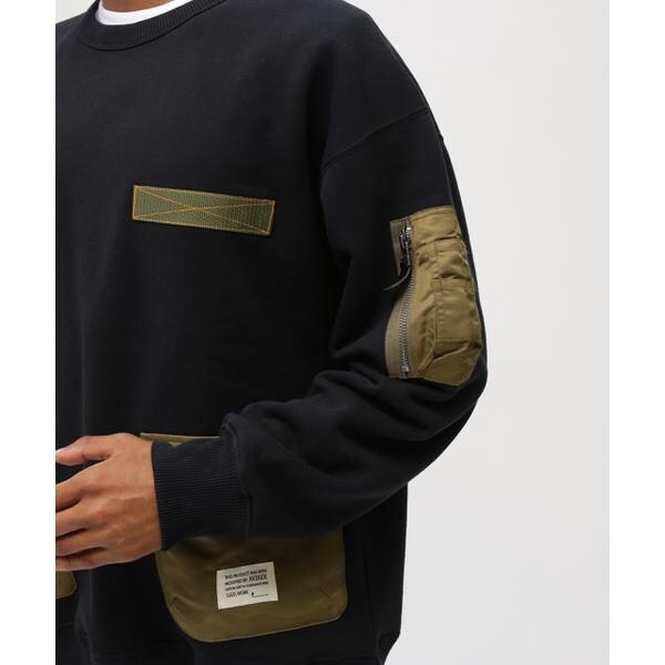 アヴィレックス（AVIREX）/《WEB&限定》TACTICAL CREWNECK SWEAT