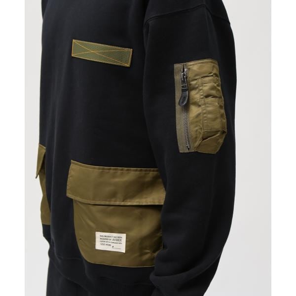 アヴィレックス（AVIREX）/《WEB&限定》TACTICAL CREWNECK SWEAT