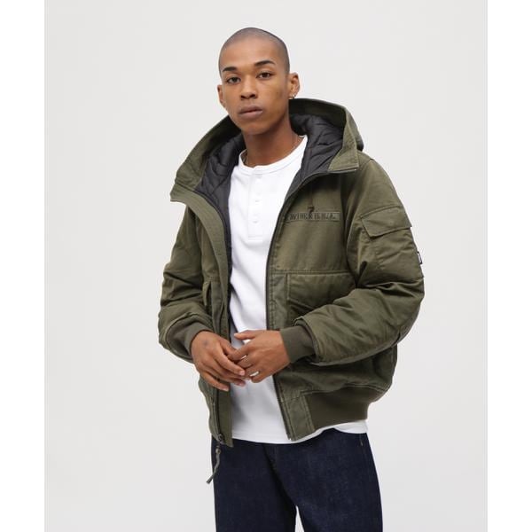 アヴィレックス（AVIREX）/《直営店限定》FADE HOOD JACKET