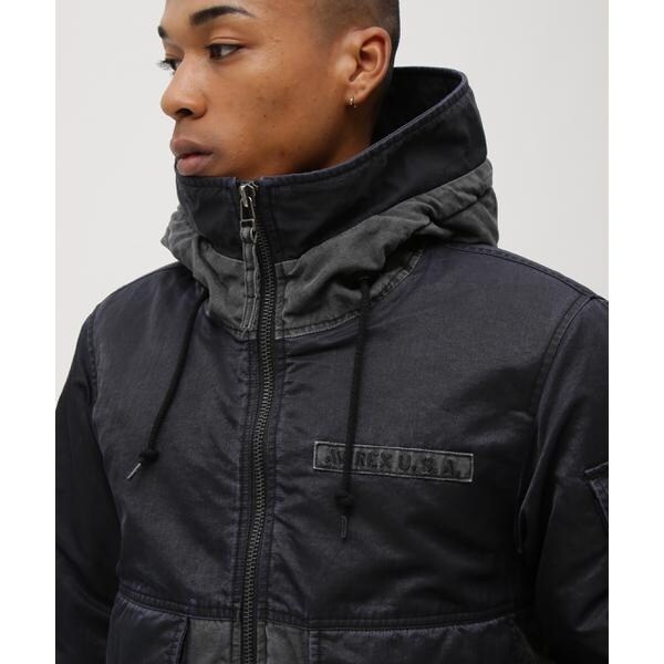 アヴィレックス（AVIREX）/《直営店限定》FADE HOOD JACKET