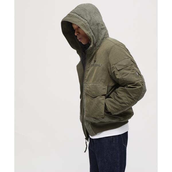 アヴィレックス（AVIREX）/《直営店限定》FADE HOOD JACKET