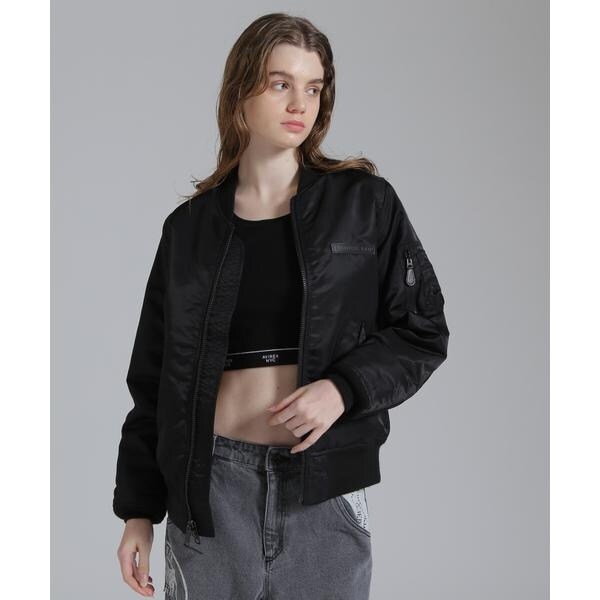 アヴィレックス（AVIREX）/《WOMAN／50th Anniversary》MA−1 SIGNATURE BIG LOGO／MA