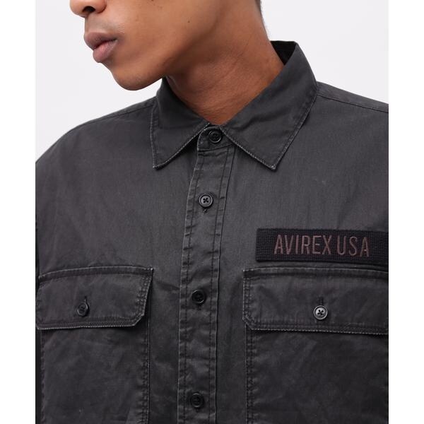 アヴィレックス（AVIREX）/《50th Anniversary》PIGMENT FATIGUE SHIRT ／ ピグメント ファ
