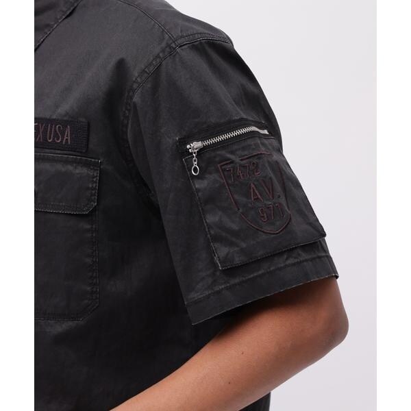 アヴィレックス（AVIREX）/《50th Anniversary》PIGMENT FATIGUE SHIRT ／ ピグメント ファ